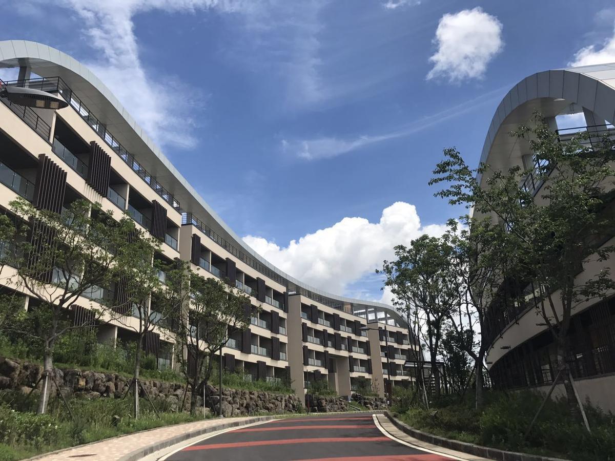 The Qube Resort Jeju Szogüpho Kültér fotó
