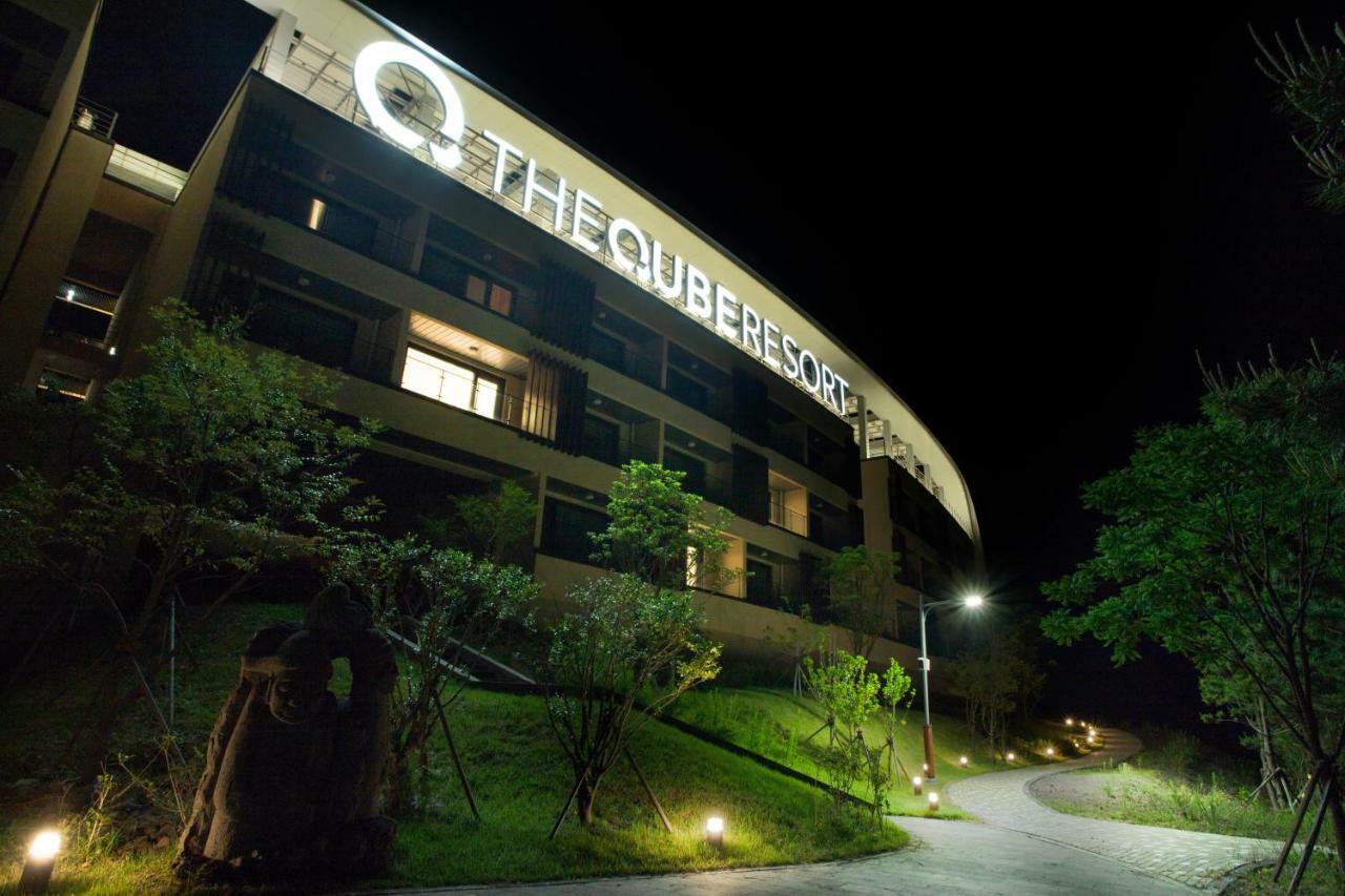 The Qube Resort Jeju Szogüpho Kültér fotó